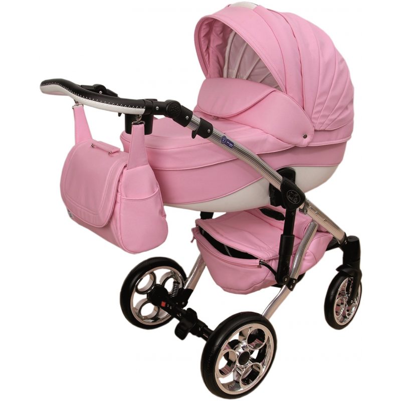 Nataly Polipiel Blanco Rosa 40S