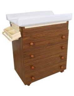 Mueble Bañera Nogal